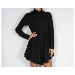 Autre Marque Absence De Robe De Couleur Noir -ModeChic Magasin 829165 2