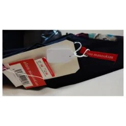 ALAIN MANOUKIAN ROBE DRAPEE LACEE POINTES DOUBLE DECOLLETE DRESS T36/38 Bleu Marine -ModeChic Magasin 833318 6