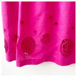 Diane Von Furstenberg Robe En Lin DvF Kleio Rose -ModeChic Magasin 834712 4