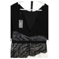 Robe Bcbg Max Azria 38 Blanc -ModeChic Magasin 836406 4