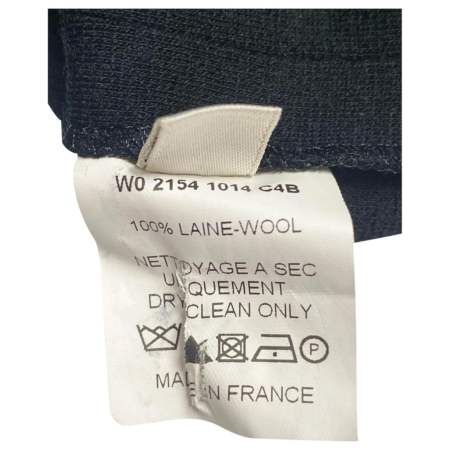 Lanvin Mini Robe à Capuche En Laine Noire 8 Lanvin Mini Robe à Capuche En Laine Noire – Image 8