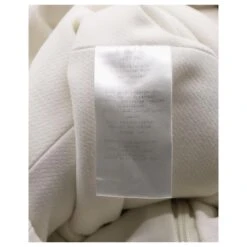 Autre Marque Robe Duchesse à Trois étages En Polyester Blanc -ModeChic Magasin 841096 5