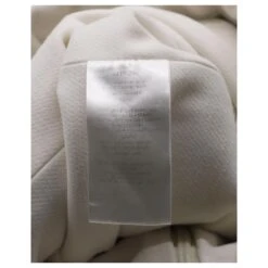 Autre Marque Robe Duchesse à Trois étages En Polyester Blanc -ModeChic Magasin 841096 6