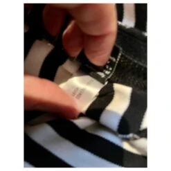 Diane Von Furstenberg Robe DvF Leight à Rayures En Coton Noir Blanc -ModeChic Magasin 847844 6