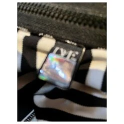 Diane Von Furstenberg Robe DvF Leight à Rayures En Coton Noir Blanc -ModeChic Magasin 847844 7