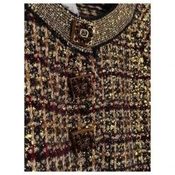 Chanel Robe CC Bijou Boutons Multicolore -ModeChic Magasin 850233 4