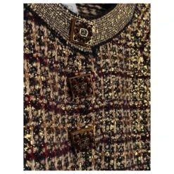 Chanel Robe CC Bijou Boutons Multicolore -ModeChic Magasin 850233 5
