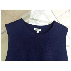 Robe Kenzo Style Danseuse Dos Ouvert Bleu Marine -ModeChic Magasin 851264 3