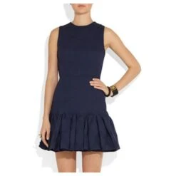 Robe Kenzo Style Danseuse Dos Ouvert Bleu Marine -ModeChic Magasin 851264 9