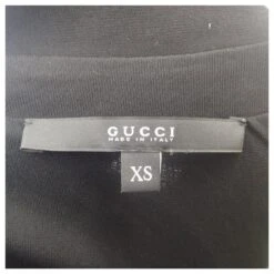 *** Conception De Chaîne De Robe Longue Noire Gucci -ModeChic Magasin 851273 3
