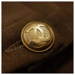 ***Robe à Manches Longues Chanel Marron -ModeChic Magasin 851602 5