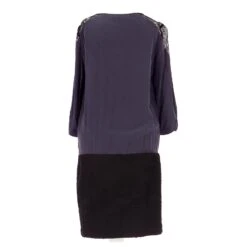 Maje Robe Bleu Marine -ModeChic Magasin 852605 3