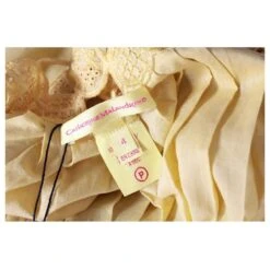 Catherine Malandrino Robe Moutarde Avec Encolure Et Ourlet Brodés Jaune -ModeChic Magasin 852924 5