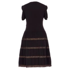 Red Valentino Robe Noir -ModeChic Magasin 853745 3