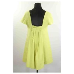Robe Valentino 44 Jaune 7 Robe Valentino 44 Jaune -ModeChic Magasin 857733 3