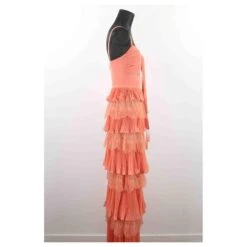 Robe Elie Saab 36 Orange -ModeChic Magasin 861257 3