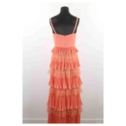 Robe Elie Saab 36 Orange -ModeChic Magasin 861257 4
