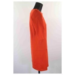 Maje Robe En Laine Orange -ModeChic Magasin 861349 3