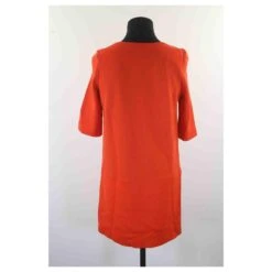 Maje Robe En Laine Orange -ModeChic Magasin 861349 4