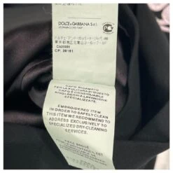 *Robe Brodée à Fleurs Dolce & Gabbana Noir -ModeChic Magasin 861471 4