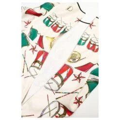 *Robe Multicolore En Soie Dolce & Gabbana -ModeChic Magasin 861496 5