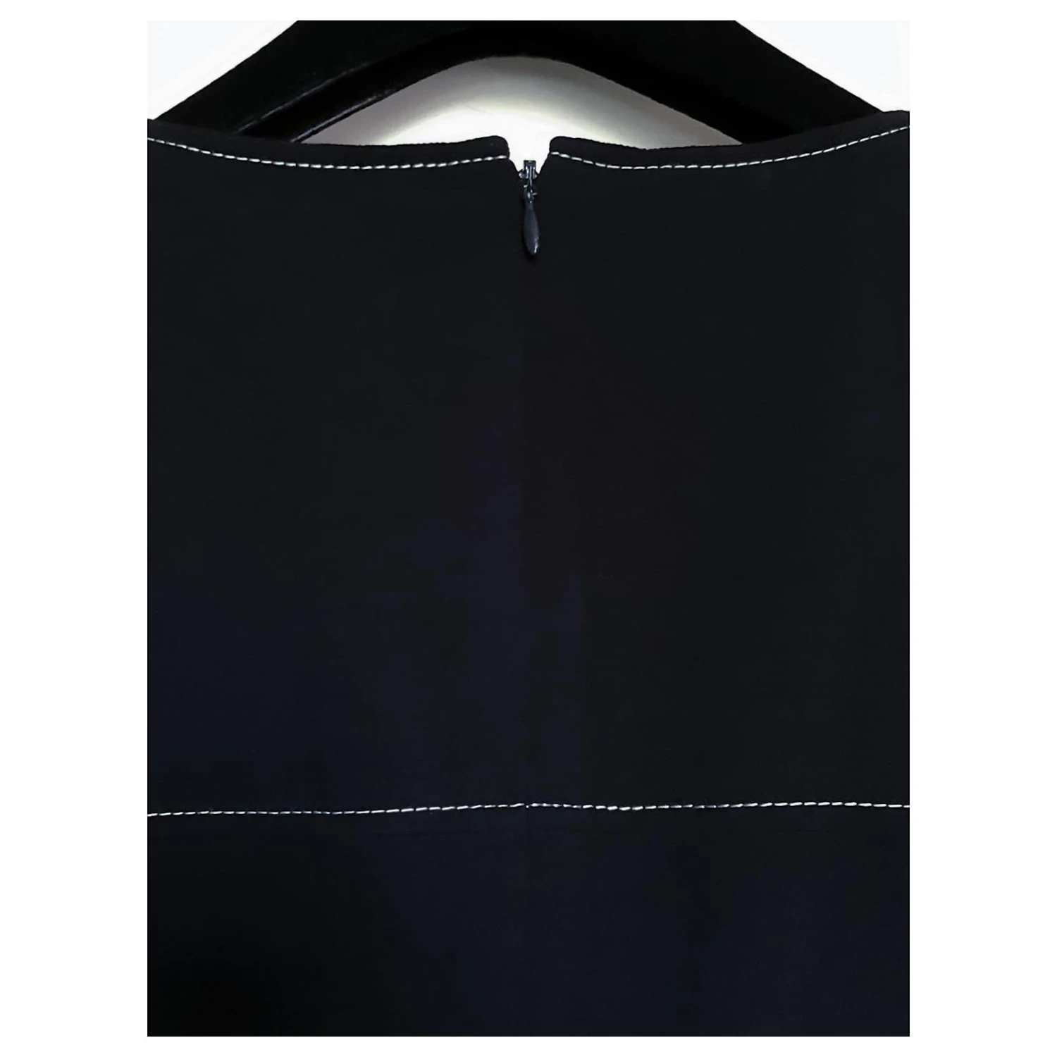 Robe Tailleur Chanel Bleu Foncé 4 Robe Tailleur Chanel Bleu Foncé – Image 4