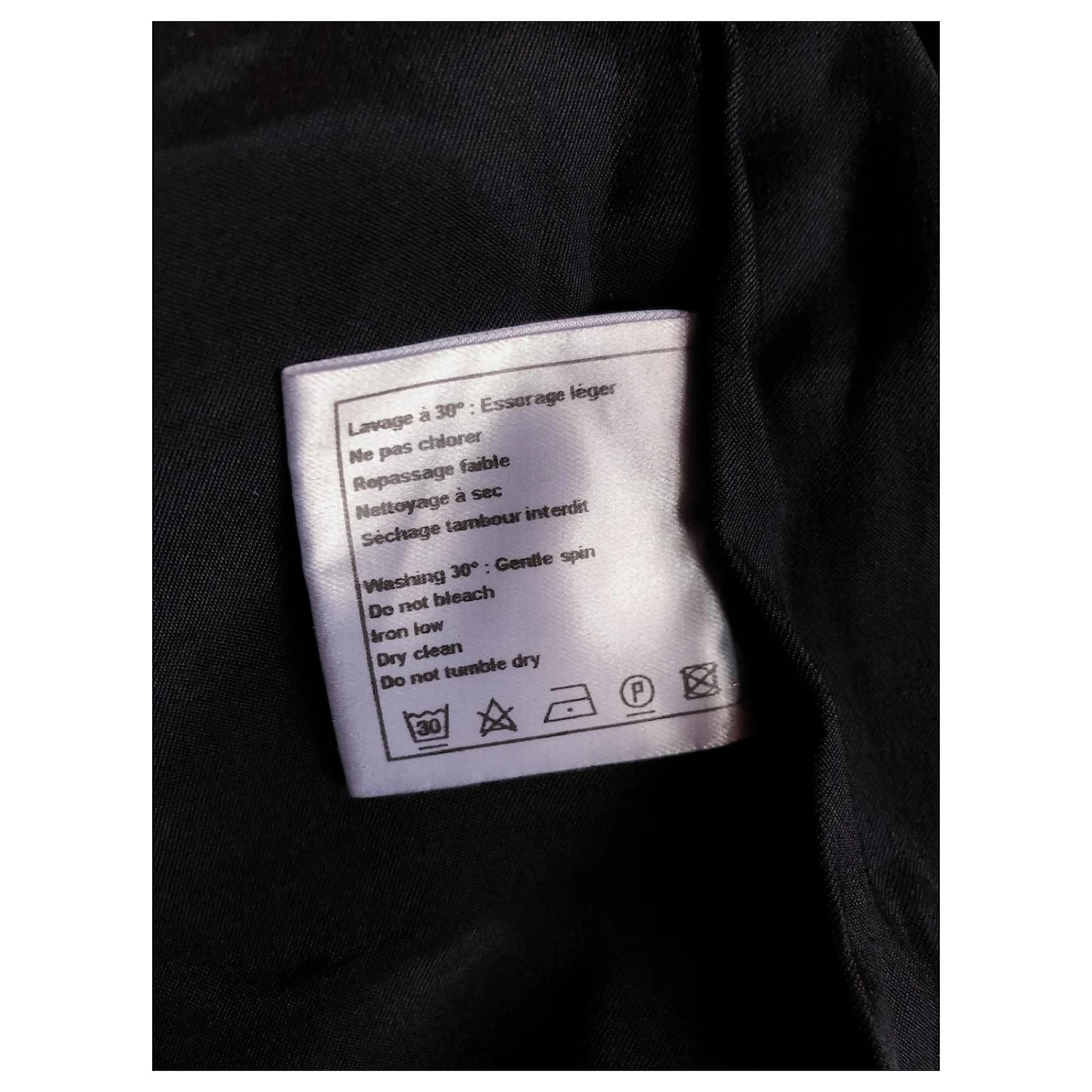 Robe Tailleur Chanel Bleu Foncé 7 Robe Tailleur Chanel Bleu Foncé – Image 7