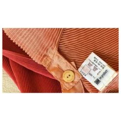 Issey Miyake Robe Plissée De Couleur Contrastée Rouge Pêche -ModeChic Magasin 861650 6