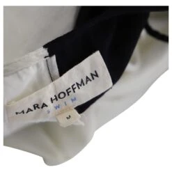 Autre Marque Mara Hoffman Robe Longue Cache-Coeur Lucille En Coton Bio Noir Et Blanc Multicolore -ModeChic Magasin 861751 5