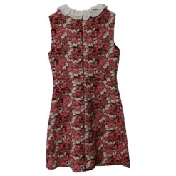 Sandro Mini Robe Col Volanté En Polyester Imprimé Fleuri -ModeChic Magasin 861752 4