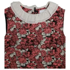 Sandro Mini Robe Col Volanté En Polyester Imprimé Fleuri -ModeChic Magasin 861752 6