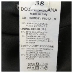 *Robe Noire Dolce & Gabbana -ModeChic Magasin 861894 3