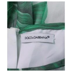 *Robe Dolce & Gabbana Blanc Vert 6 *Robe Dolce & Gabbana Blanc Vert -ModeChic Magasin 861898 3