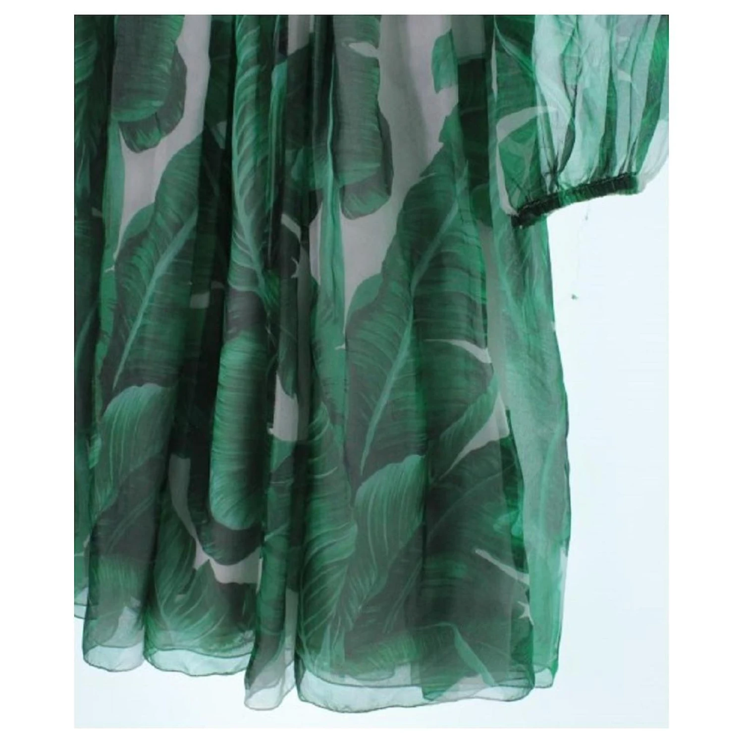 *Robe Dolce & Gabbana Blanc Vert 4 *Robe Dolce & Gabbana Blanc Vert â Image 4