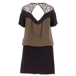 Sandro Robe Kaki -ModeChic Magasin 861932 3