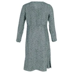 Marni Robe Mi-longue Imprimée En Soie Verte -ModeChic Magasin 862332 3