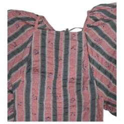 Ganni Robe Mi-longue Imprimée Froissée En Coton Multicolore -ModeChic Magasin 862339 6