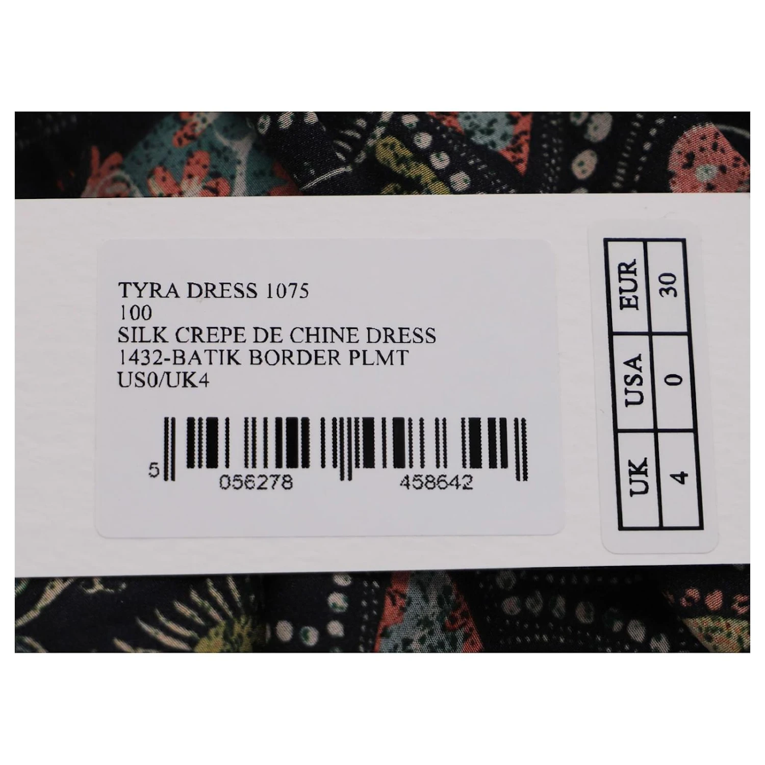 Autre Marque Saloni Tyra Avec Robe à Bordure Batik En Soie Multicolore 5 Autre Marque Saloni Tyra Avec Robe à Bordure Batik En Soie Multicolore – Image 5