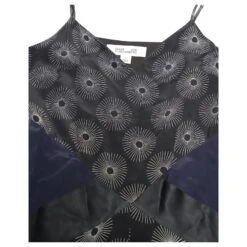 Diane Von Furstenberg Robe Mouchoir Ourlet En Soie Noire 12 Diane Von Furstenberg Robe Mouchoir Ourlet En Soie Noire -ModeChic Magasin 863417 6