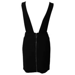 Maje Russel Robe Chasuble En Polyester Noir -ModeChic Magasin 863496 3