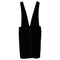 Maje Russel Robe Chasuble En Polyester Noir -ModeChic Magasin 863496 4