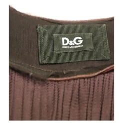 Dolce & Gabbana Mini-robe Sans Manches à Nœud En Polyester Mauve Violet -ModeChic Magasin 863571 7