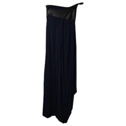 Robe Asymétrique Hugo Boss En Polyamide Bleu Marine -ModeChic Magasin 863572 6