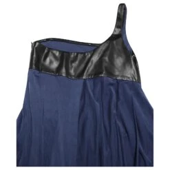 Robe Asymétrique Hugo Boss En Polyamide Bleu Marine -ModeChic Magasin 863572 8