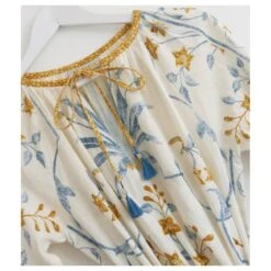 Autre Marque Robe Longue D'Ascoli Aisha Écru -ModeChic Magasin 863845 3