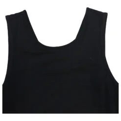 Diane Von Furstenberg Robe Mi-longue Froncée Sans Manches En Viscose Noire -ModeChic Magasin 868995 6