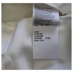 Miu Miu A/W 22 Robe Sable En Acétate Blanc -ModeChic Magasin 869659 9