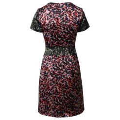 Hugo Boss Robe Droite à Imprimé Camouflage En Polyester Multicolore -ModeChic Magasin 869736 3