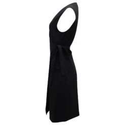 Robe Portefeuille Sans Manches Theory En Triacétate Noir -ModeChic Magasin 869815 2