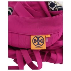 Tory Burch Robe à Bretelles Perlées En Viscose Rose 8 Tory Burch Robe à Bretelles Perlées En Viscose Rose -ModeChic Magasin 869837 4